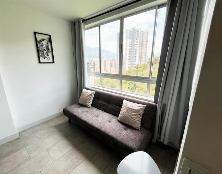 Loft Sabaneta Fast Wifi Cerca Aves Marias, Parque. - Itagüí