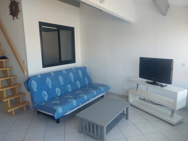 Appartement Vue Port T2/piscine/parking Privé/wifi - Agde