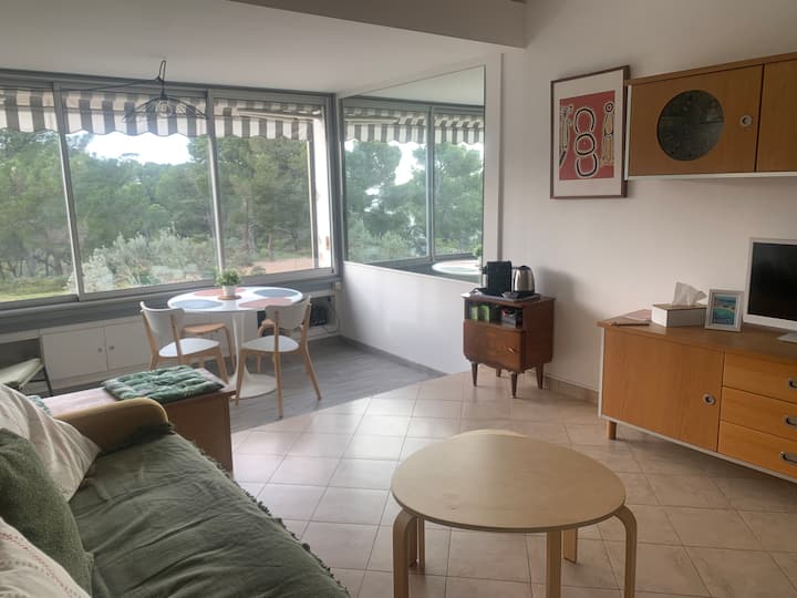 Grand Studio Bord De Mer - Piscine Calanque Tennis - Bandol
