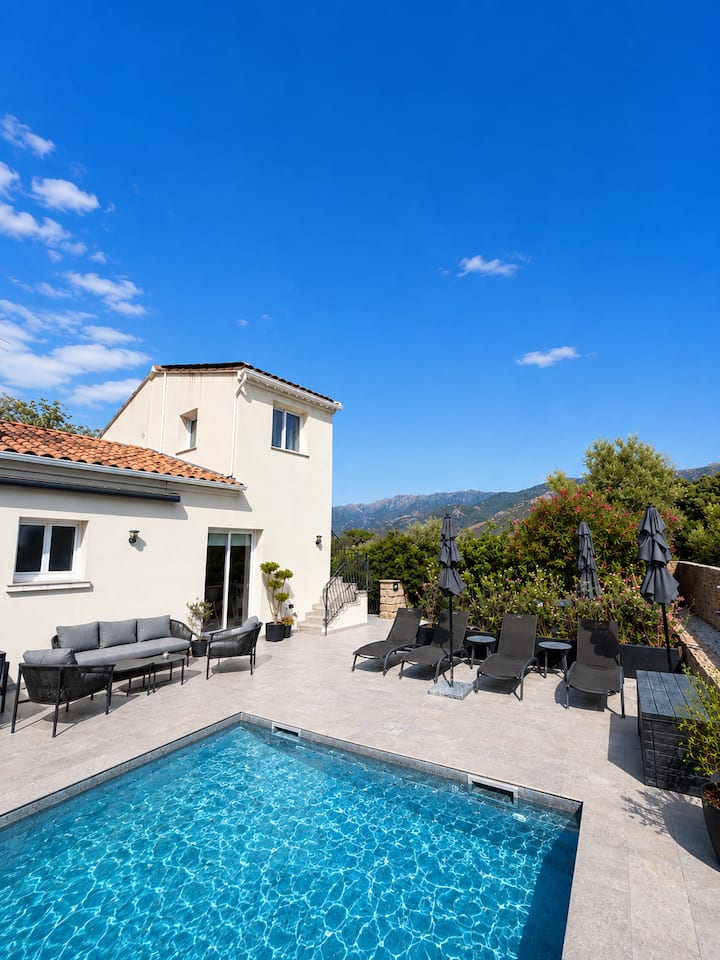 Accommodation with Private Terrace, Pool & Spa Access