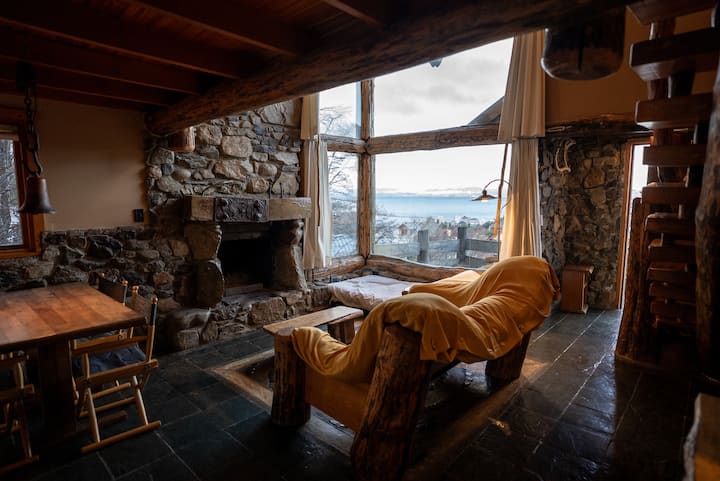 Chalets Del Beagle. Fireplace & Privacy. - Ushuaia