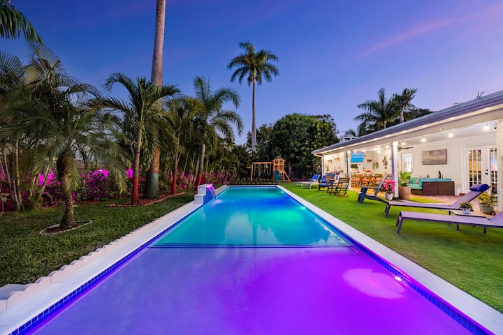 Saltwater Heated POOL, Playground & Game Room! gallery image 4