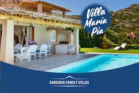 Villa Maria Pia with private pool and sea view
