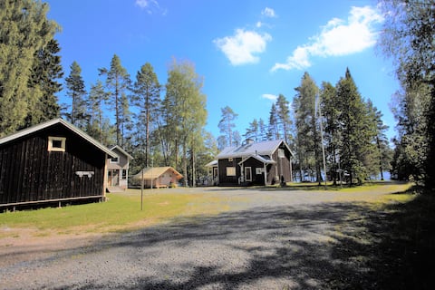 Private group cottage for 6-24 people in Jämsä