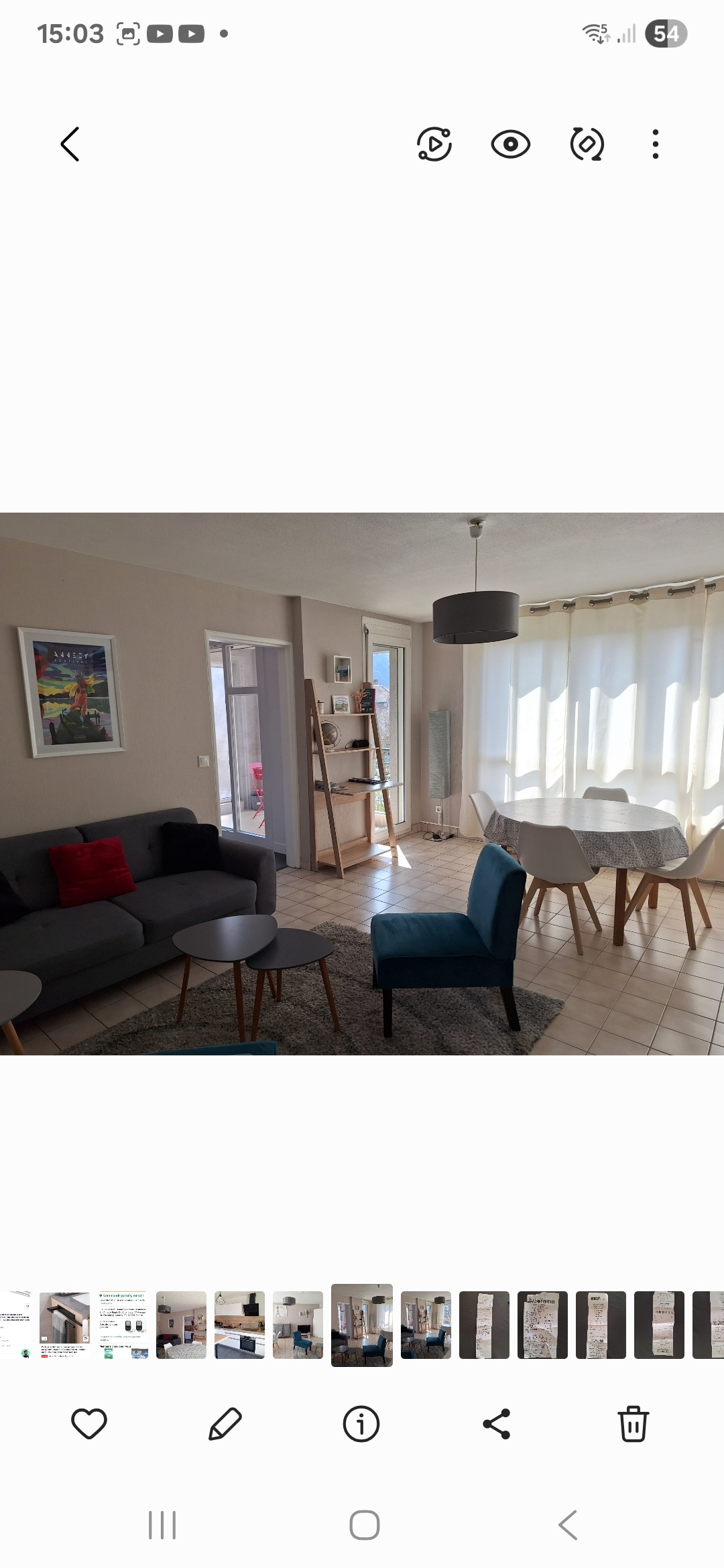 Popular Airbnb listing: T3 Annecy center near old town in Annecy