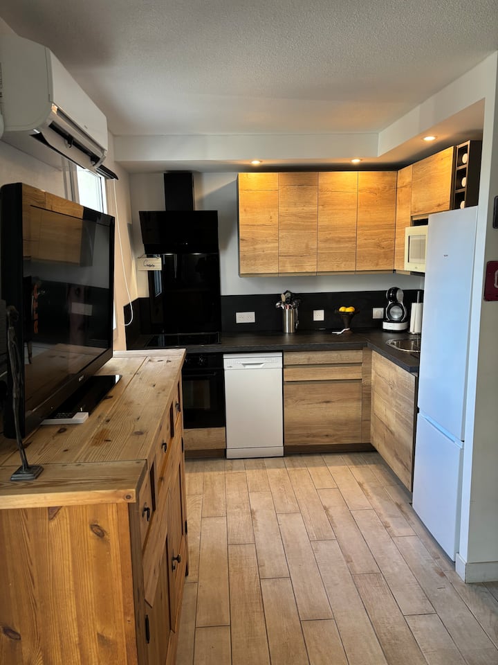 Pavillon 3 Chambres Avec Véranda Et Climatisation. - Sorède