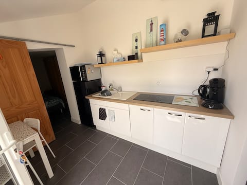 Top Airbnb: Studi'O'calme near BOISVINET in Saint Hilaire De Riez