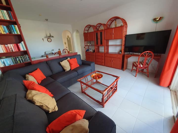 Schöne Strandnahe Wohnung Mit Terrasse Und Garten - Costa Calma