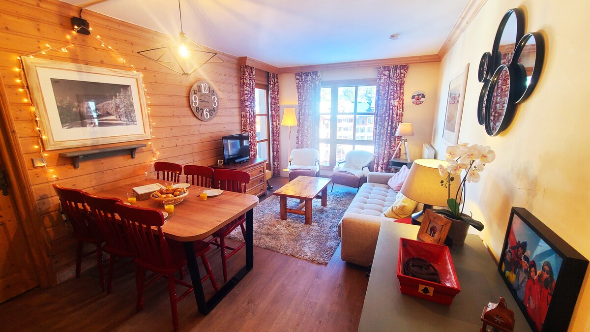 Top Airbnb: Apartment Residence 5* Arc 1950 3 rooms 6 beds à Bourg Saint Maurice