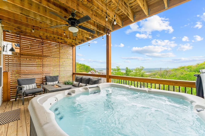 Water View Retreat_pvt Hot Tub_cmtypools_free Tix - Branson, MO