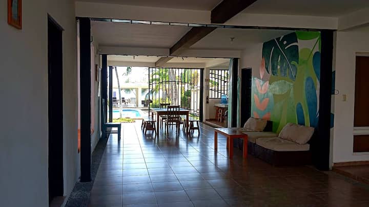 Full House Beach•front Playa El Cocal Surf City - La Libertad