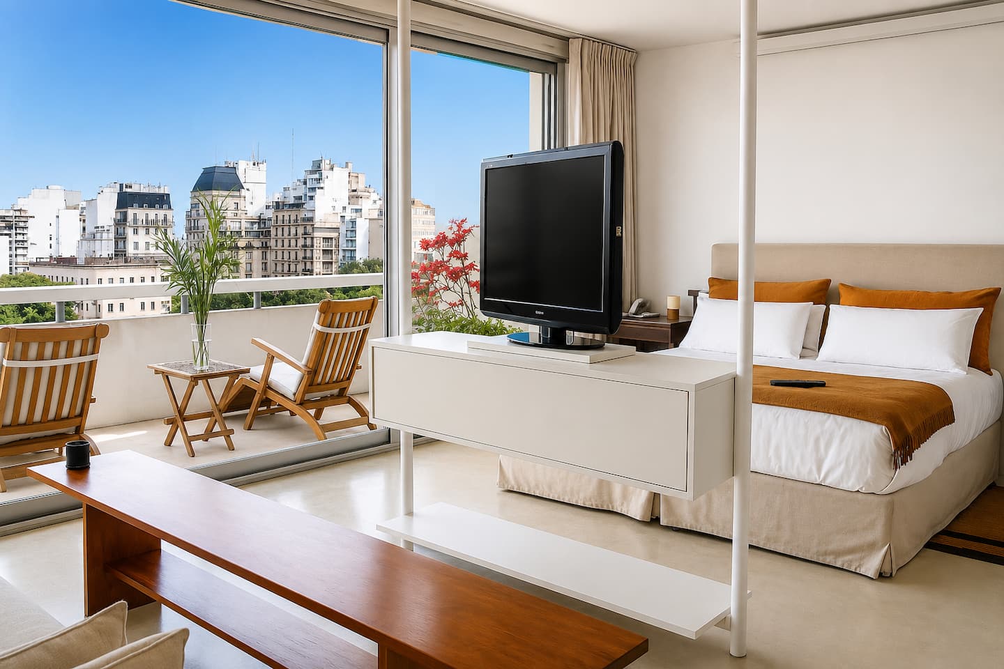 Suite King, Jacuzzi y balcón a Plaza, fotografía 1 de 11