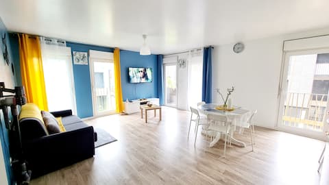 Nice 3-room near RER D 🌟