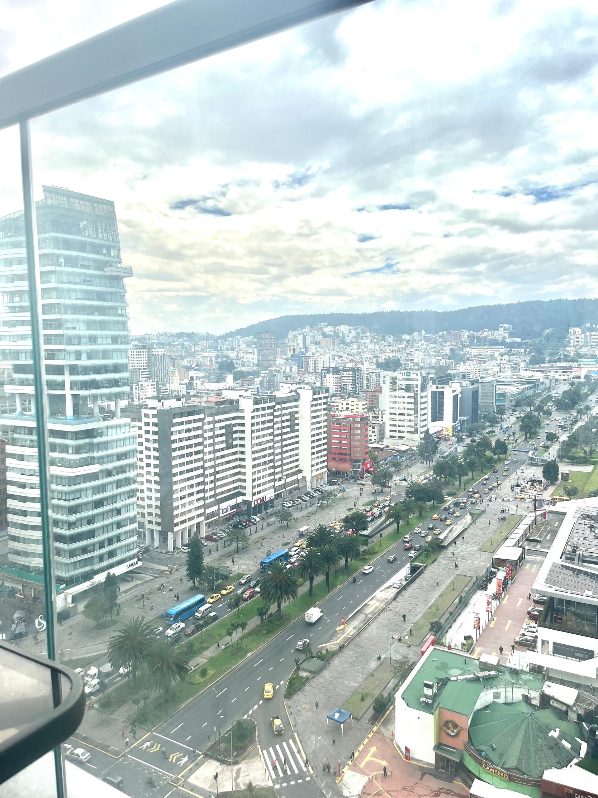 Luxury Suit Quito😎18th floor view terrace 360🤳and🏊♀️