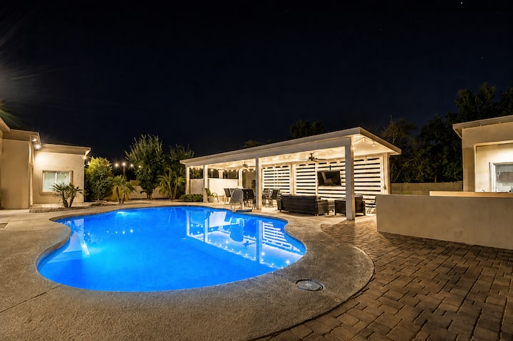 Scottsdalestays 9br-6ba Multimillion Estate-resort Yard-pickleball-best Area. - Phoenix, AZ