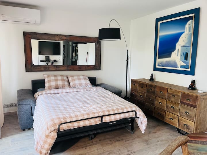 Appartement 2pc Cosy 200 Mètres De La Plage - Vallauris