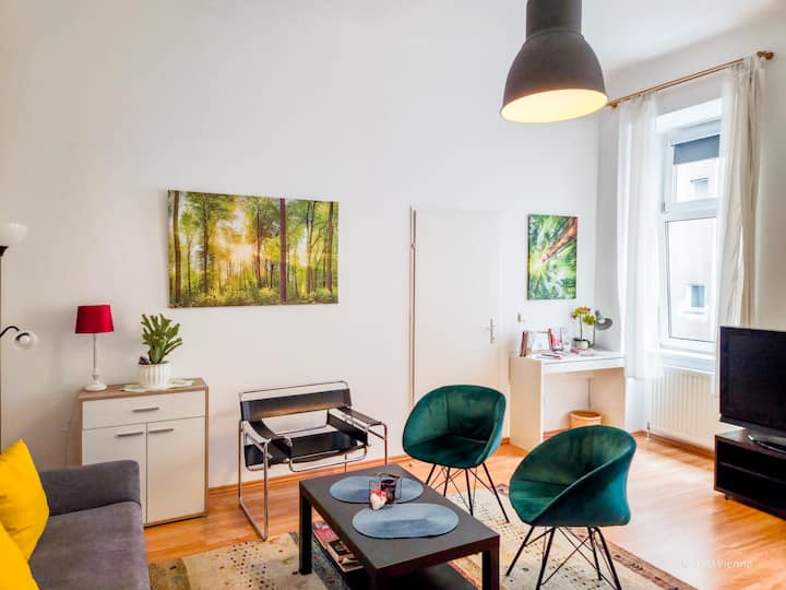 Stylische, Zentrale 2-zimmer Wohnung Beim Augarten - Wien