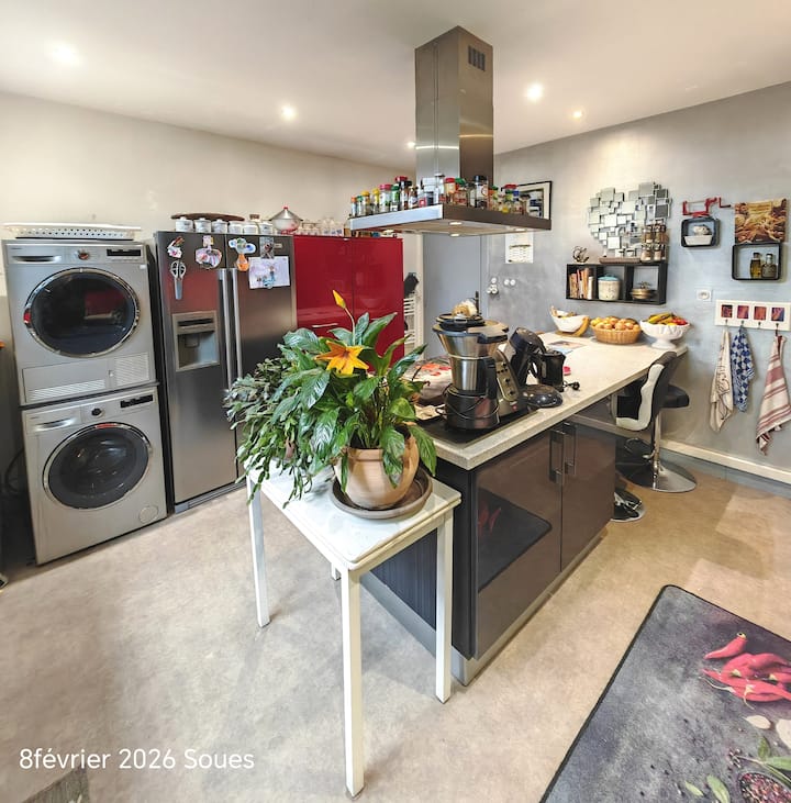 Chambre 3 Soues 
 "Maison Tranquille"
Vigne Ma Le - Tarbes