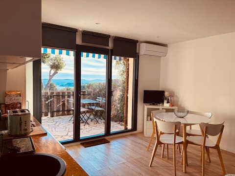 Airbnb performant: 40 m2 3-bedroom apartment in La Croix-Valmer à La Croix Valmer
