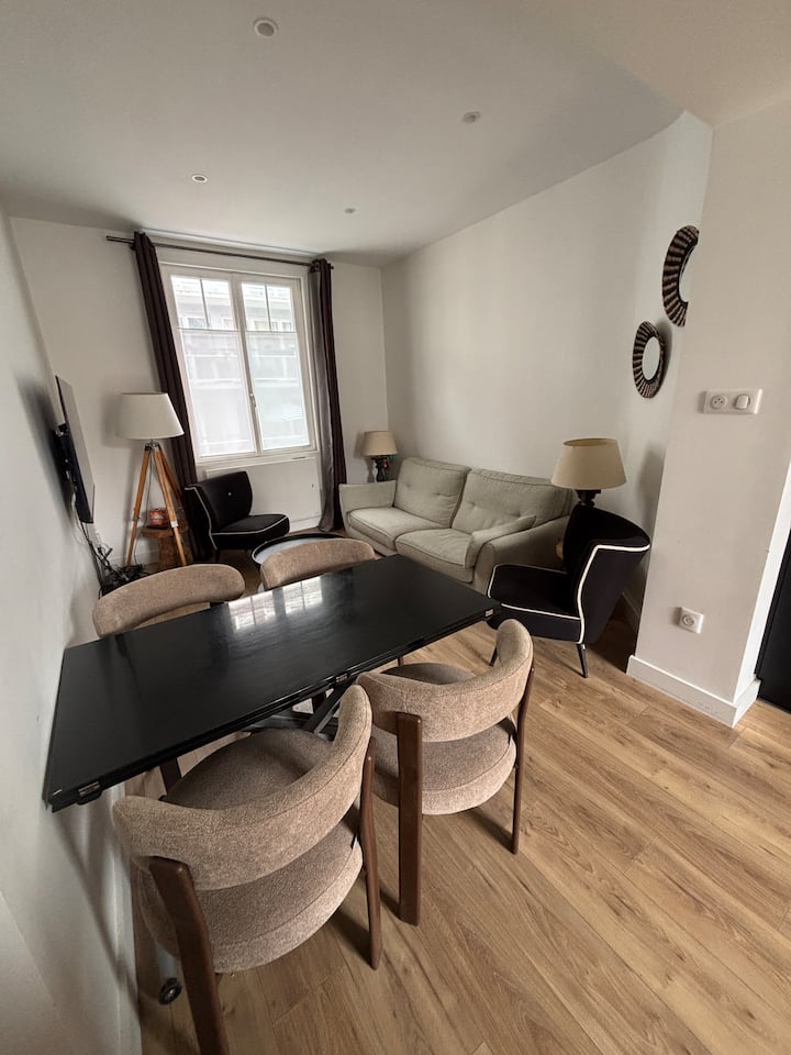 Appt 2ch + Balcon Sud, Plein Centre, Rue Calme. - Le Touquet-Paris-Plage