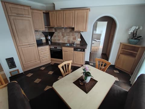 Popular Airbnb listing: Apartment for 5 people with sauna chalet in Hippach