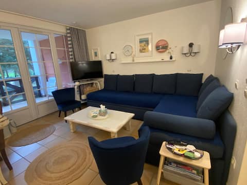 Airbnb performant: Ocean & Golf Beautiful Apartment Residence Heated Pool à Moliets Et Maa