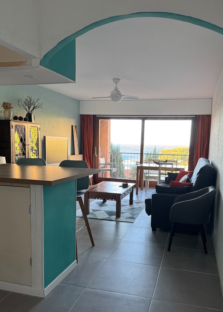 Beau T3, Vue Baie De Collioure, Parking Et Piscine - Plage de Collioure (Les pêcheurs)