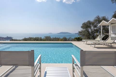 Quercia: Pool, Tennis, w/park at home & in Lerici