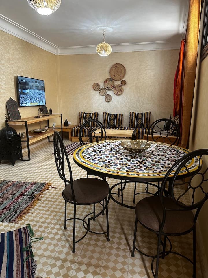 Cosy "Tigmi Ayour" With The Terrace & Ocean View - Taghazout