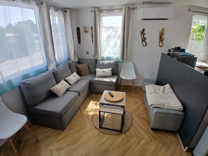 Mobil Home Climatisé 2 Chambres 
4/6 Personnes - Saint-Hilaire-de-Riez