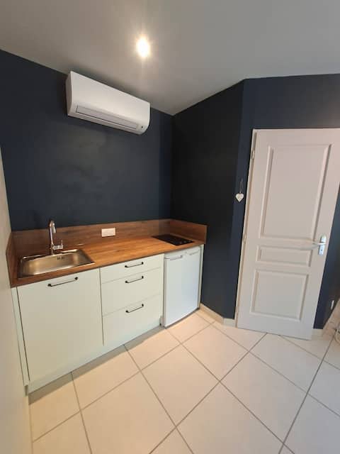 Airbnb performant: Bright studio with garden & pool in Vaison à Vaison La Romaine