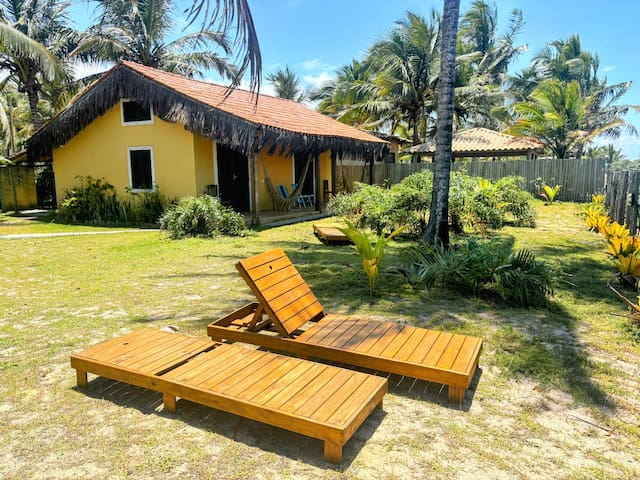 Entire home with 2 bedrooms in Porto Seguro - Guerreiros do vento chalés - Pé na areia - Caraíva