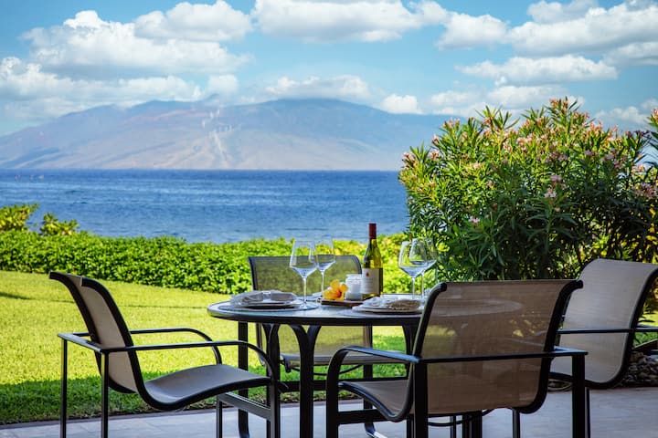 Ground-floor Paradise:  Makena Surf F-110, Your Oceanfront Getaway! - Hawái