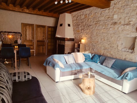 Airbnb performant: L'Horizon & SPA - Outdoor Spa, View and Nature à Ain