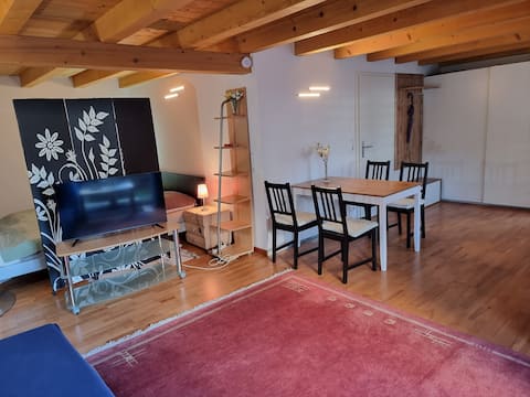 Quiet granny apartment with terrace