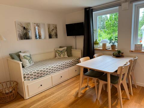 Successful Airbnb property: Newly renovated suite/apartment with 200 meters to swimming area in Vimmerby