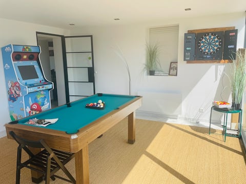 Chill & Play 500 m from the sea