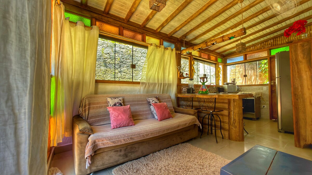 Top Airbnb: Chale c/ Jacuzzi | Piscina | 5 min praia | Pet em Ilhabela