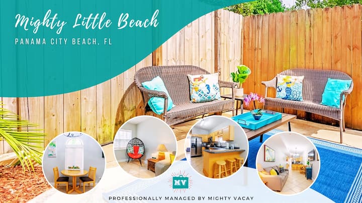 Mighty Little Beach: Patio, Dog-ok, Walk To Beach - Panama City Beach, FL