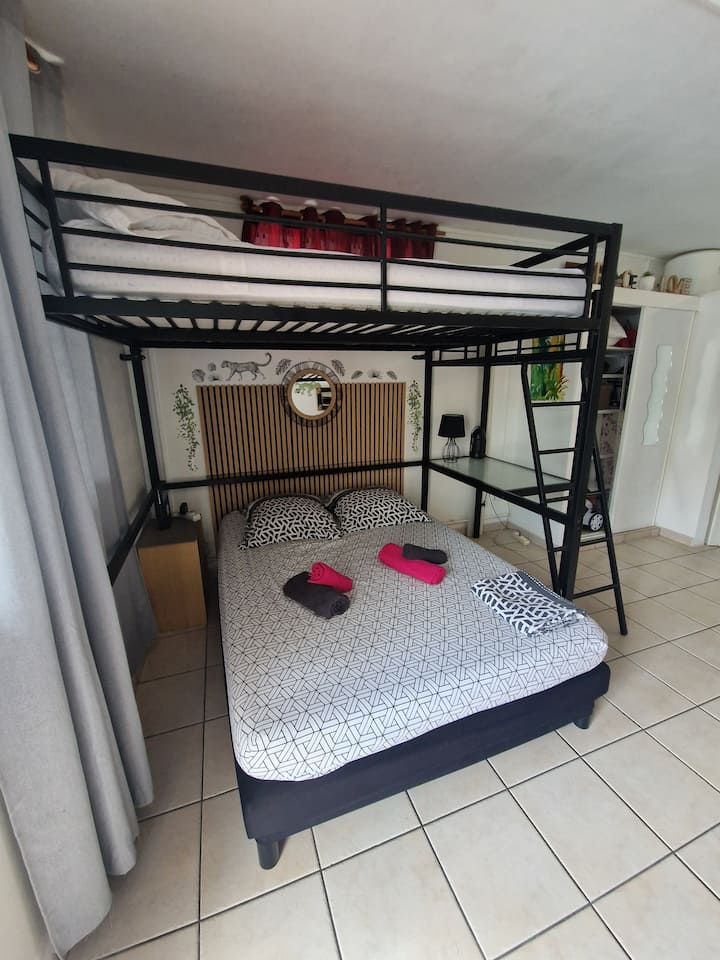 Studio Anse Mitan Avec Piscine - Martinique