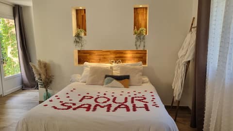 Luxury cocooning suite private spa 20 m from Paris