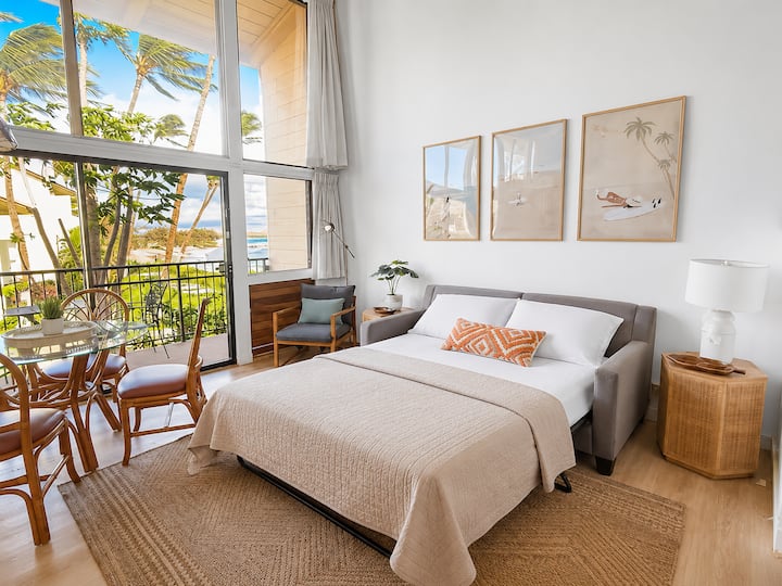 Oceanfront Condo | Pool | Steps To Beach | Bbqs - Maui