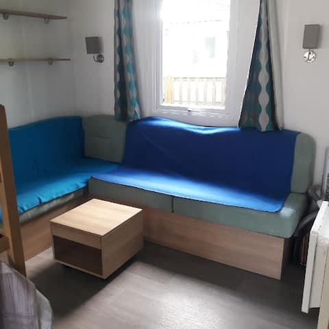 Airbnb performant: MH Low Price Near Pool 6P / 4* Camping / 253 à Veuzain Sur Loire