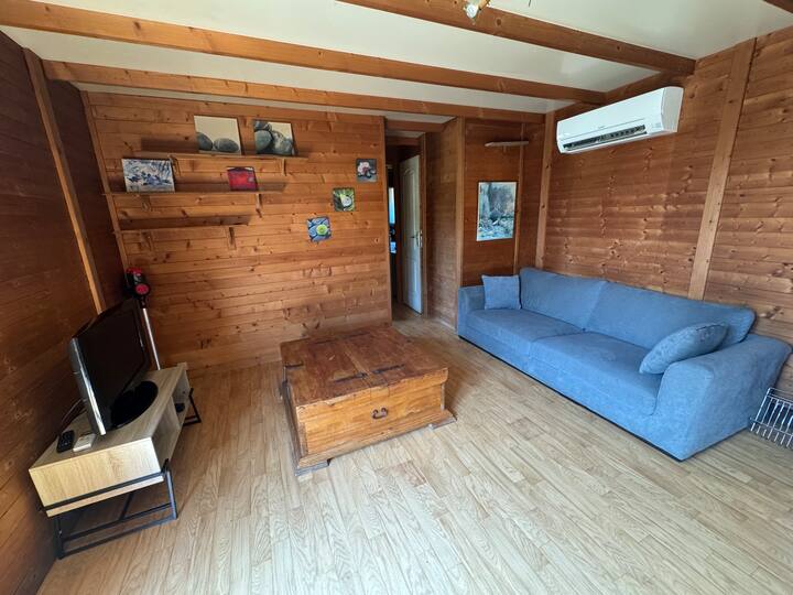 Mobilhome Climatisé 50m2 Sur 4000m2 Proche Plage - Perpignan