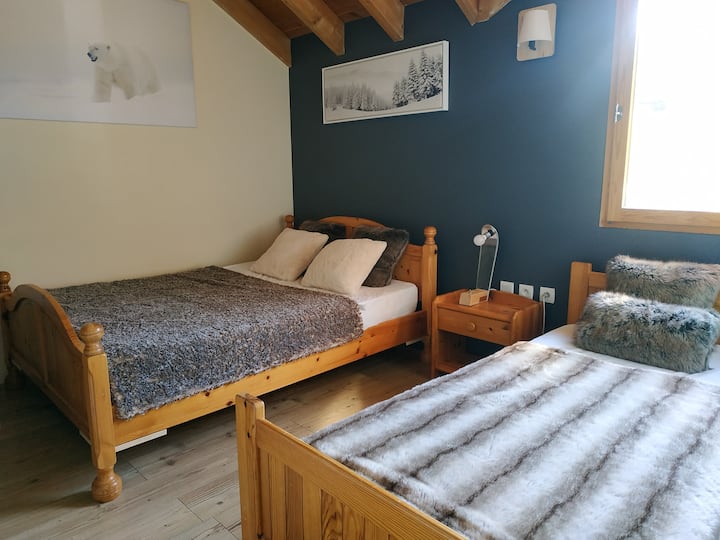 1 เตียงคู่ 140x190 1 เตียงเดี่ยว 90x 190