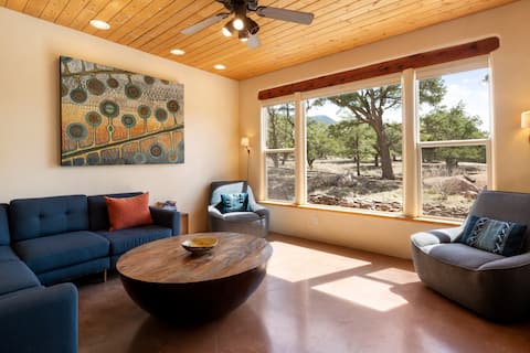 Top Airbnb: Quiet Southwest-style 3 BR/2 BA home in Crestone in Southern Colorado Rural