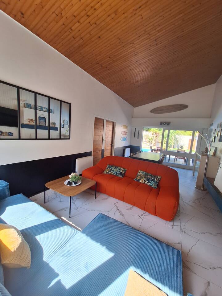 Maison Avec Jacuzzi Et Piscine à 900m Plage, Forêt - Saint-Jean-de-Monts