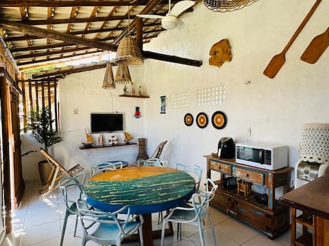 Airbnb em destaque: Casa Branca BG (Barra Grande Beach) em Cajueiro Da Praia