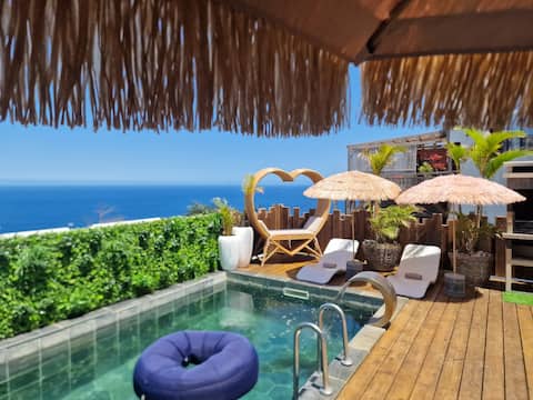 Lilie rental Manapany 11 people 4*