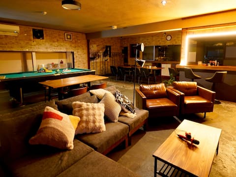 [MAX29ppl]500㎡ /Darts&Pool&Karaoke 5 parking spots